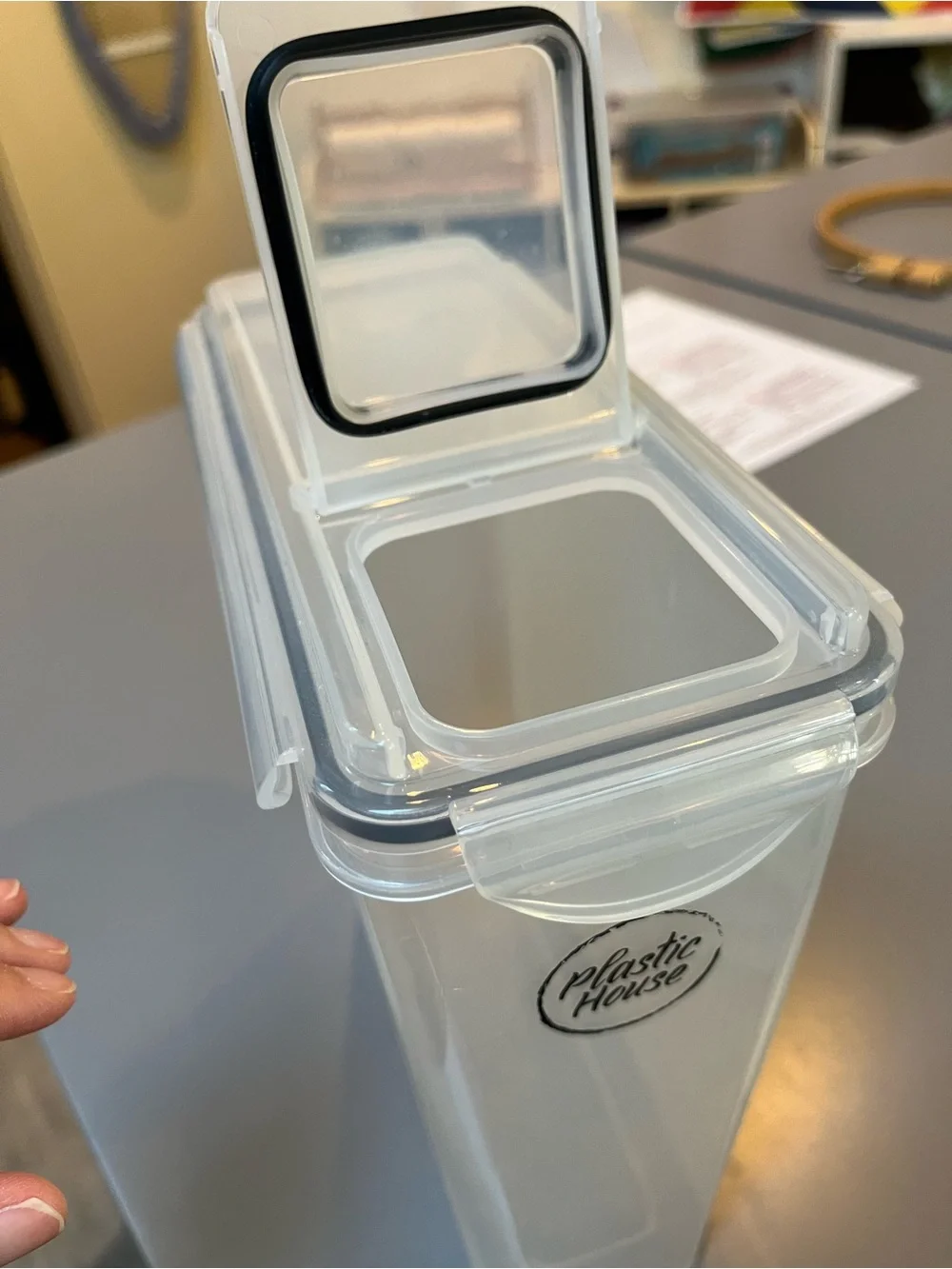 Clear Airtight Kitchen Storage Container